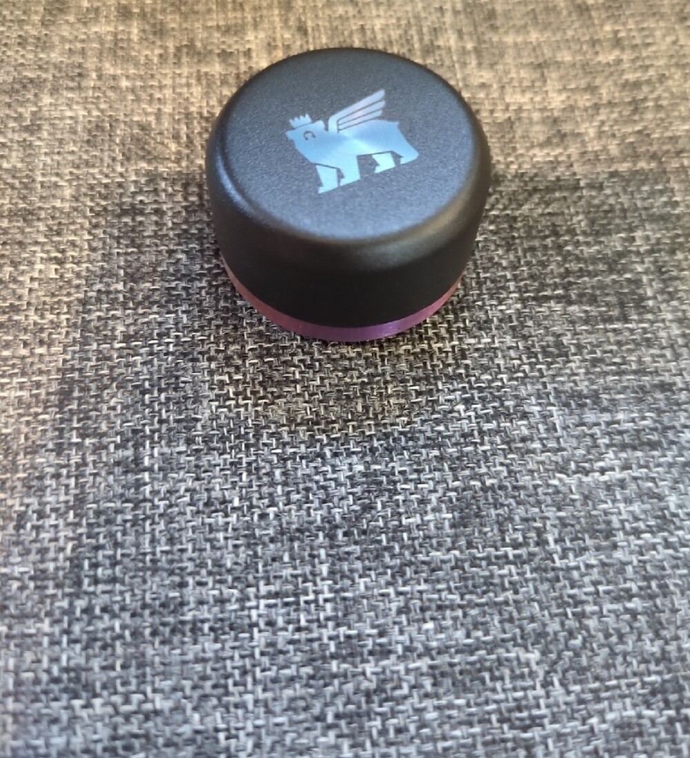 Limited Stanley Black Chroma Slim Bottle with Iridescent Purple Logo and Cap - Picture 11 of 11